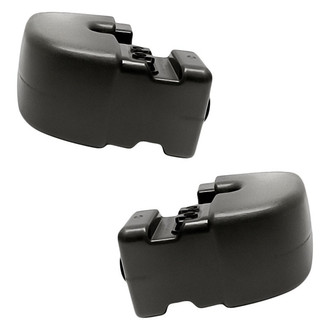Replacement - Rear Driver and Passenger Side Bumper End Set (Standard Line)