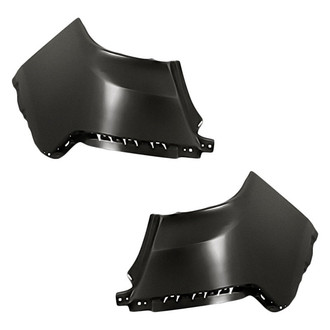 Replacement - Rear Driver and Passenger Side Bumper End Set (CAPA Certified)