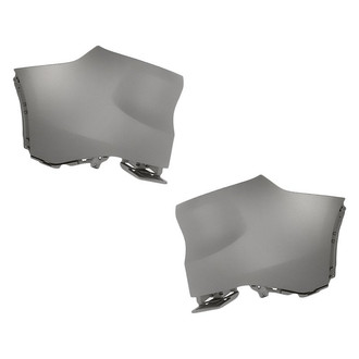 Replacement - Rear Driver and Passenger Side Bumper Cover Set (Standard Line)