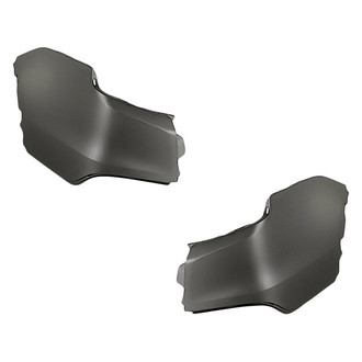 Replacement - Rear Driver and Passenger Side Bumper Cover Set (CAPA Certified)