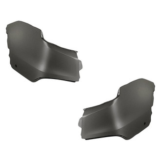 Replacement - Rear Driver and Passenger Side Bumper Cover Extension Set (CAPA Certified)