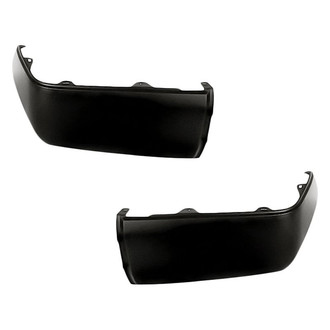 Replacement - Rear Driver and Passenger Side Bumper End Set (CAPA Certified)