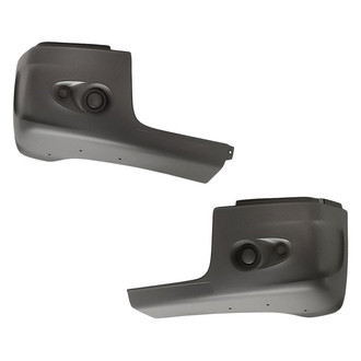 Replacement - Front Driver and Passenger Side Bumper End Set (Standard Line)