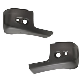 Replacement - Front Driver and Passenger Side Bumper End Set (Standard Line)
