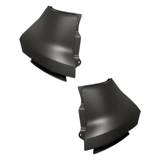 Replacement - Rear Driver and Passenger Side Bumper Cover Set (CAPA Certified)