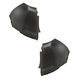 Replacement - Rear Driver and Passenger Side Bumper Cover Set (CAPA Certified)