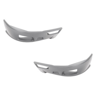 Replacement - Front Driver and Passenger Side Bumper End Set (Standard Line)