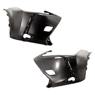 Replacement - Front Driver and Passenger Side Bumper Cover Set (Standard Line)