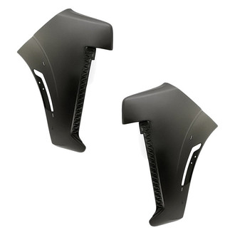 Replacement - Front Upper Driver and Passenger Side Bumper Extension Set (Standard Line)