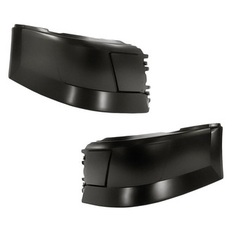 Replacement - Front Driver and Passenger Side Bumper End Set (Standard Line)