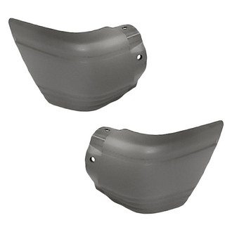 Replacement - Front Outer Driver and Passenger Side Bumper End Set (Standard Line)