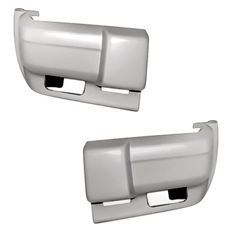 Replacement - Front Driver and Passenger Side Bumper End Set (Standard Line)