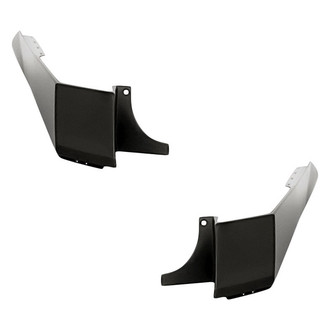Replacement - Rear Driver and Passenger Side Bumper End Set (Standard Line)