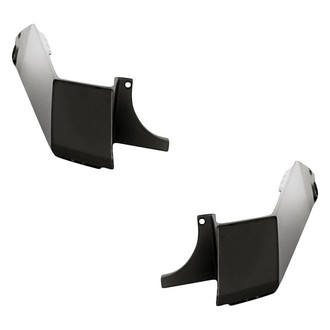 Replacement - Rear Driver and Passenger Side Bumper End Set (Standard Line)