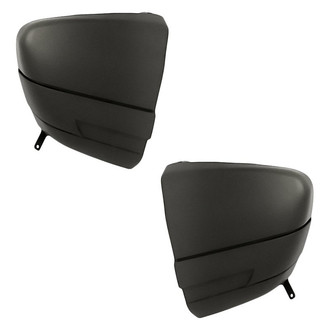 Replacement - Rear Driver and Passenger Side Bumper End Set (Standard Line)