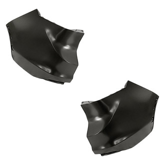 Replacement - Rear Upper Driver and Passenger Side Bumper End Set (CAPA Certified)