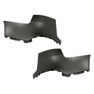 Replacement - Rear Driver and Passenger Side Bumper End Set (Standard Line)