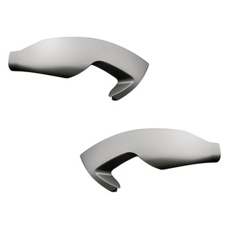 Replacement - Rear Lower Driver and Passenger Side Bumper End Set (Standard Line)
