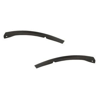 Replacement - Front Outer Driver and Passenger Side Bumper Cover Wheel Molding Extension Set (CAPA Certified)