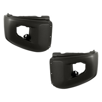 Replacement - Front Outer Driver and Passenger Side Bumper End Set (Standard Line)
