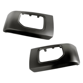Replacement - Front Driver and Passenger Side Bumper End Set (CAPA Certified)