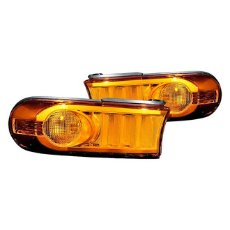 Replacement - Driver and Passenger Side Turn Signal/Corner Light Set (CAPA Certified)