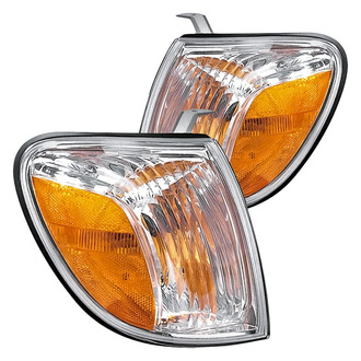 Replacement - Driver and Passenger Side Turn Signal/Corner Light Set (CAPA Certified)