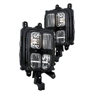 Replacement - Driver and Passenger Side Turn Signal Light Set (Standard Line)
