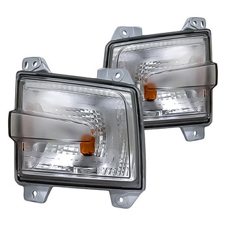 Replacement - Driver and Passenger Side Turn Signal/Parking Light Set (CAPA Certified)