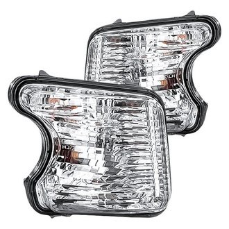 Replacement - Driver and Passenger Side Turn Signal/Parking Light Set (Standard Line)