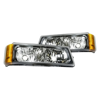 Replacement - Driver and Passenger Side Turn Signal/Parking Light Set (CAPA Certified)