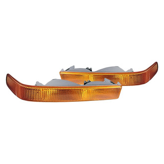 Replacement - Driver and Passenger Side Turn Signal/Parking Light Set (CAPA Certified)