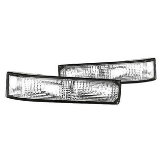 Replacement - Driver and Passenger Side Turn Signal/Parking Light Lens and Housing Set (Standard Line)
