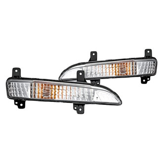 Replacement - Driver and Passenger Side Turn Signal/Parking Light Set (CAPA Certified)