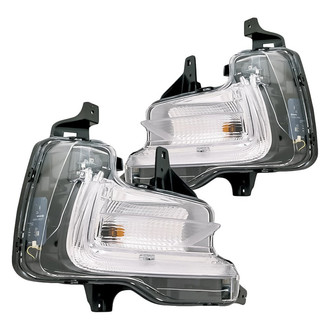 Replacement - Driver and Passenger Side Turn Signal/Parking Light Set (Standard Line)