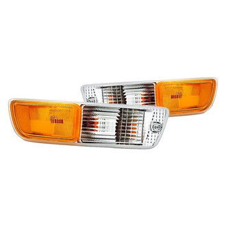 Replacement - Driver and Passenger Side Turn Signal/Parking Light Set (Standard Line)