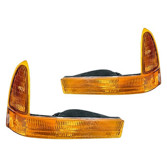 Replacement - Driver and Passenger Side Turn Signal/Parking Light Set (CAPA Certified)
