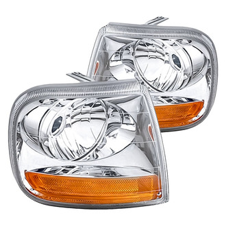 Replacement - Driver and Passenger Side Turn Signal/Corner Light Set (Standard Line)
