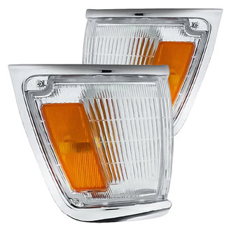 Replacement - Driver and Passenger Side Turn Signal/Corner Light Set (Standard Line)