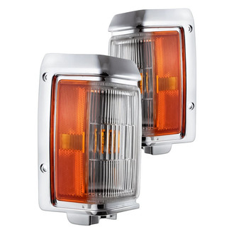 Replacement - Driver and Passenger Side Turn Signal/Corner Light Set (Standard Line)