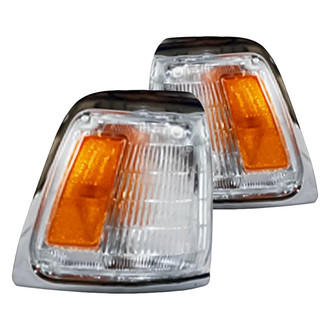 Replacement - Driver and Passenger Side Turn Signal/Corner Light Set (Standard Line)