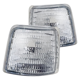 Replacement - Driver and Passenger Side Turn Signal/Corner Light Set (CAPA Certified)