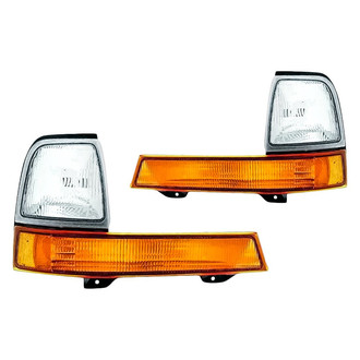 Replacement - Driver and Passenger Side Turn Signal/Parking Light Set (Standard Line)