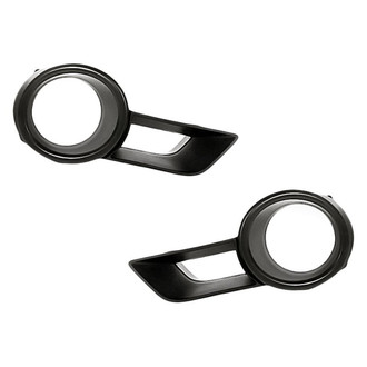 Replacement - Front Driver and Passenger Side Fog Light Bezel Set (Standard Line)