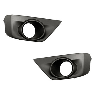 Replacement - Front Driver and Passenger Side Fog Light Bezel Set (Standard Line)