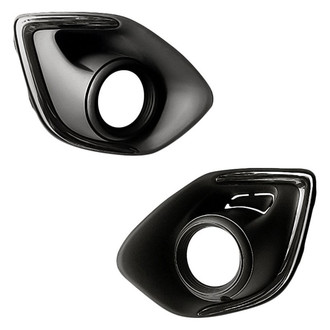 Replacement - Front Driver and Passenger Side Fog Light Bezel Set (Standard Line)