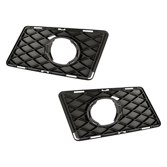 Replacement - Front Driver and Passenger Side Fog Light Bezel Set (Standard Line)
