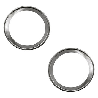 Replacement - Front Driver and Passenger Side Fog Light Bezel Set (Standard Line)