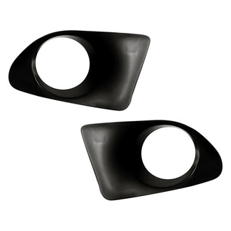 Replacement - Front Driver and Passenger Side Fog Light Bezel Set (Standard Line)