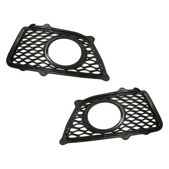 Replacement - Front Driver and Passenger Side Fog Light Bezel Set (Standard Line)